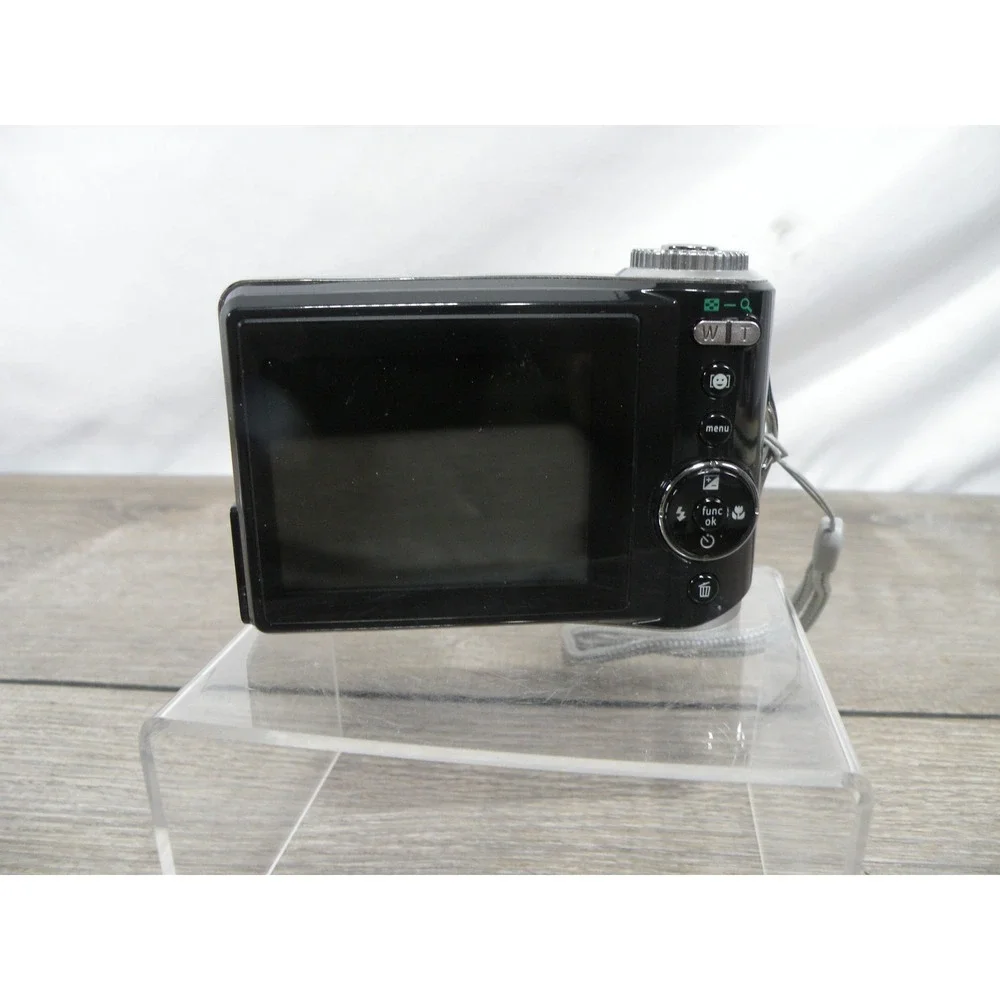 GE General Imaging A730 7.0MP Digital Camera 3x Optical Zoom Black Tested